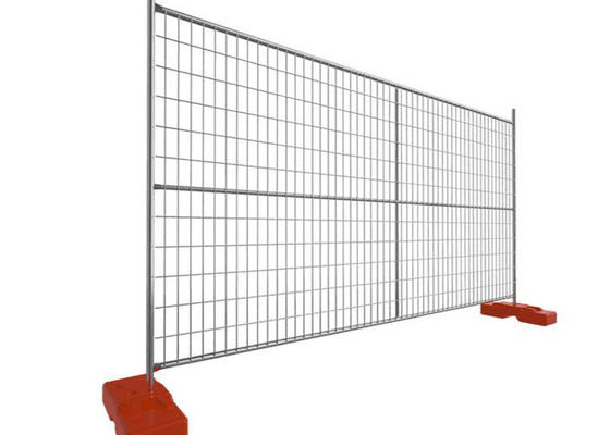 Panel ogrodzeniowy tymczasowy ocynkowany ogniowo 4mm, rama okrągła, 42 mikrony