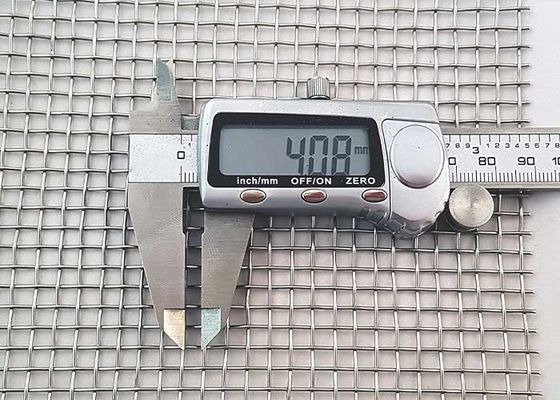 Tkanina druciana ze stali nierdzewnej o splocie płóciennym do filtrów, ekranów okiennych
