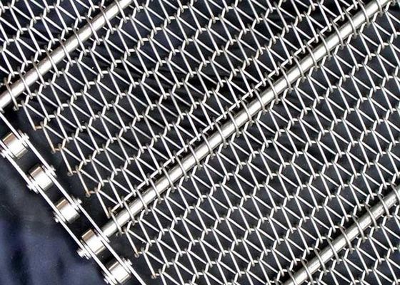 2,8 mm do 40 mm spiralny przenośnik taśmowy o zrównoważonym splocie 304 ze stali nierdzewnej