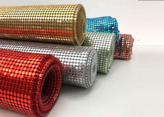 Tkanina z metalicznej tkaniny (zasłona z metalicznej cekinowej tkaniny) - okrągły i ośmiokątny cekin