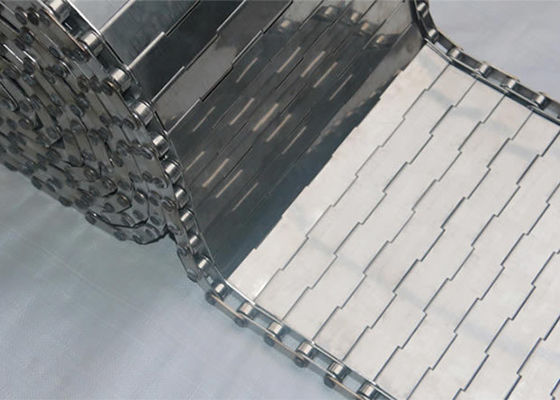 Taśma przenośnika łańcuchowego Metalowa konstrukcja samonośna przenośnika taśmowego