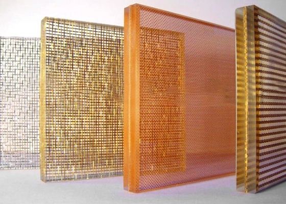 Tkanina szkło laminowane grubość 6 mm do dekoracji architektonicznej