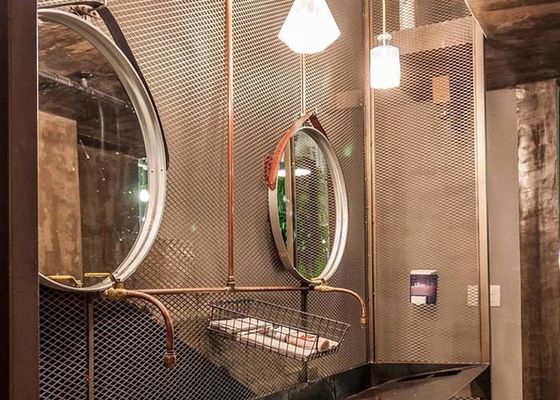 Aluminiowa ściana działowa z rozszerzonego metalu do zastosowań stałych i tymczasowych