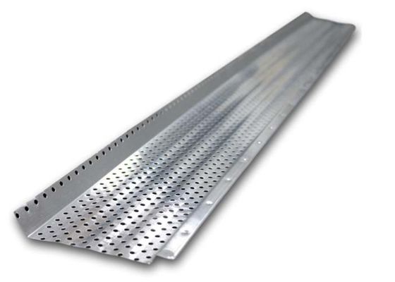 Perforowane metalowe osłony liści ze stali nierdzewnej lub aluminium, znane również jako osłony rynnowe