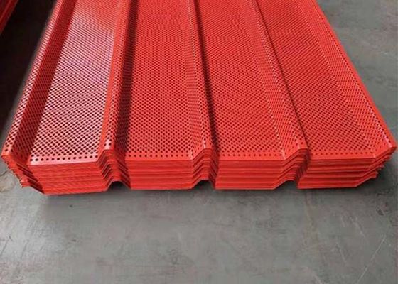 Faliste perforowane panele metalowe Dostosowane dowolne wzory do architektonicznych paneli metalowych