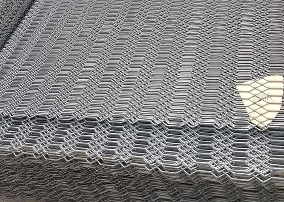 Gothic Expanded Metal Mesh 1,5 mm grubość Galvanized Powder Coated