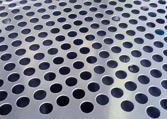 Trwałe silne struktury Titanu Perforated Metal W Przemysłu Dekoracja wentylacja
