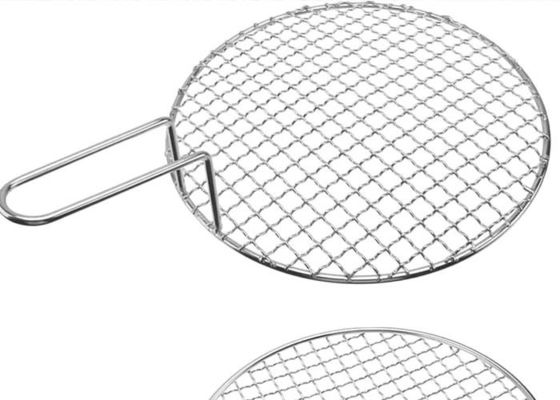 Zmniejszona metalowa siatka grillowa pokryta krawędzią do grilla Bbq
