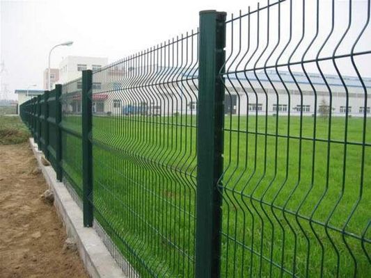 50×200 mm 4 mm zakrzywiony ogrodzenie z brzoskwiniowym słupem