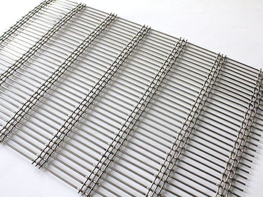 Włókno z stali węglowej Woven Mining Screen Mesh 1,25-4mm Wire Diameter
