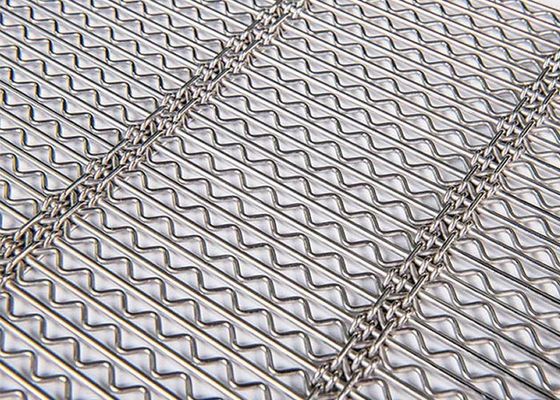 Stalowy Wire Support Strip Self-Cleaning Screen Mesh z mniejszą wtyczką i oślepaniem
