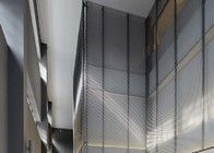 Aluminiowy Diament 0,8 mm grubość Rozszerzony Metal Dekoracja ścian wewnętrznych