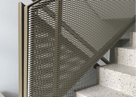 1.5 mm Rozszerzone metalowe balustrady