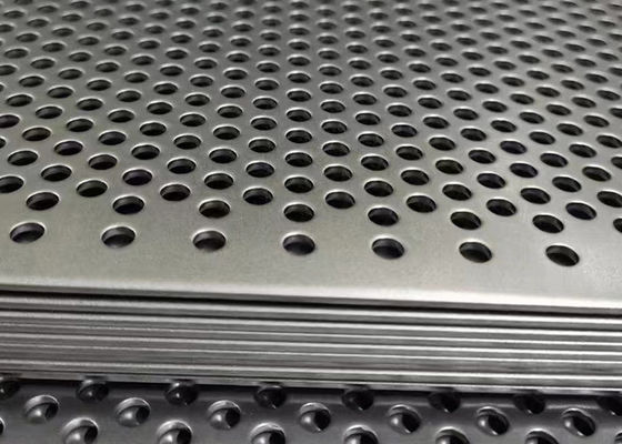 0.8mm Otwór Galwanizowany Okrągły Otwór Perforowana Płytka Metalowa Do Fasad Budynków