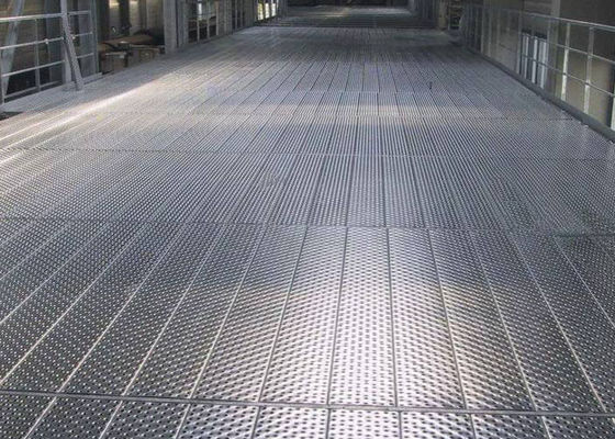 0.8mm Otwór Galwanizowany Okrągły Otwór Perforowana Płytka Metalowa Do Fasad Budynków
