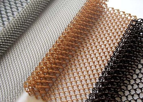 1.0 mm Średnica drutu Aluminiowy metalowy zwoje draperia zasłona wnętrze dekoracyjna siatka dla domów i hoteli