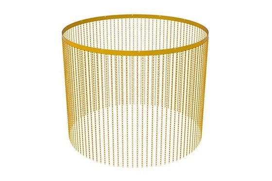Ekran muchowy łańcucha aluminiowego do drzwi lub okien