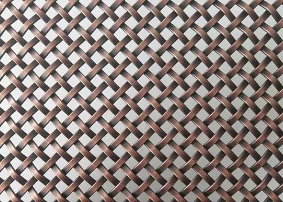 Uniwersalne kratki z drutu dekoracyjnego o grubości 2 mm do szaf i dekoracji architektonicznych 31% powierzchni otwartej
